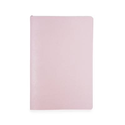 Vegan Leather Notebook - Blush