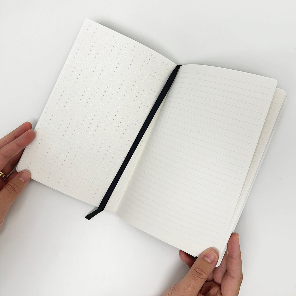 Vegan Leather Notebook - Black