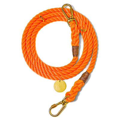 Dog Leash - Bright Orange