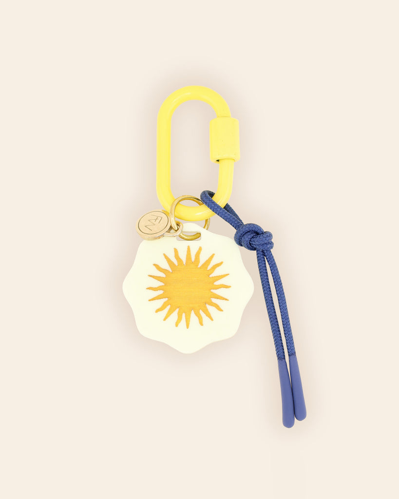 Golden Sun Bag Charm