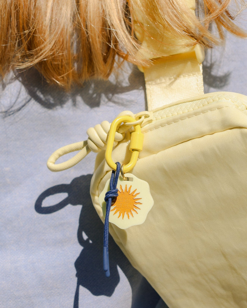 Golden Sun Bag Charm
