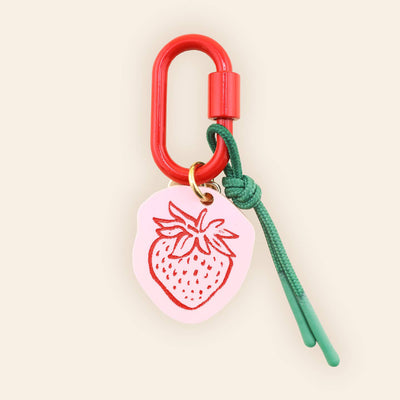 Strawberry Bag Charm