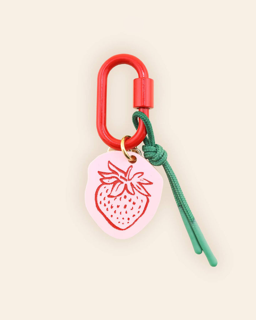 Strawberry Bag Charm