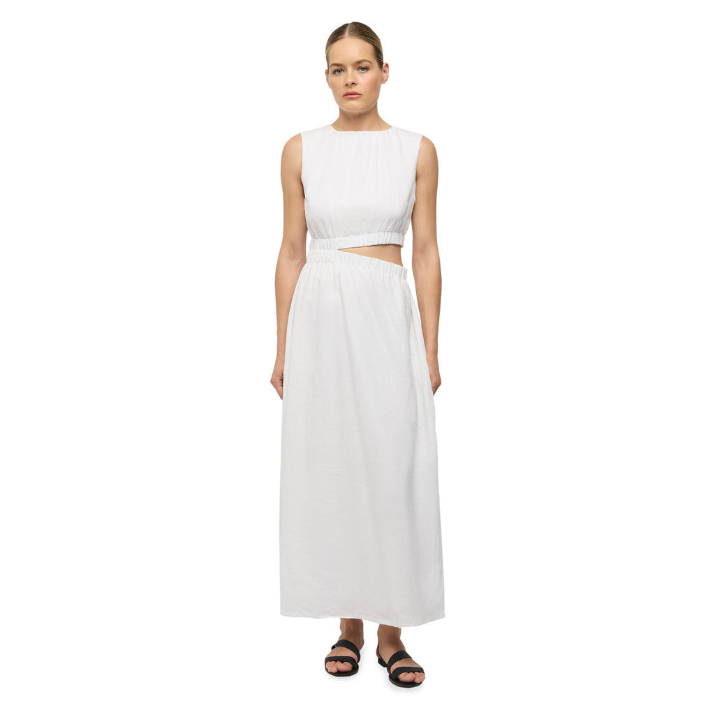 Camile Cut-Out Dress - White