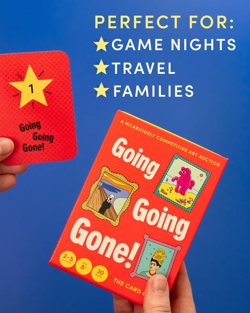 Going Going Gone Card Game