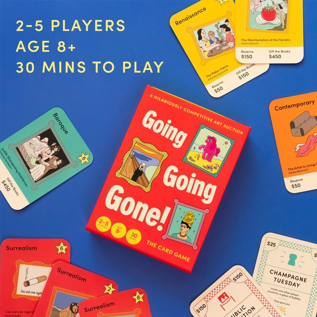Going Going Gone Card Game