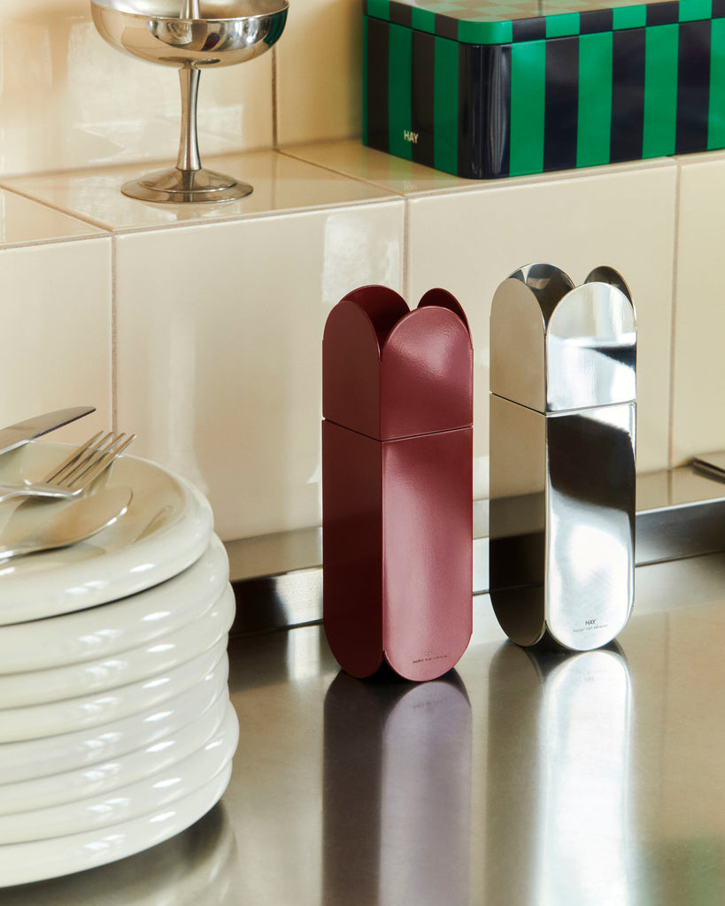 Arcs Salt & Pepper Grinder - Large Mirror