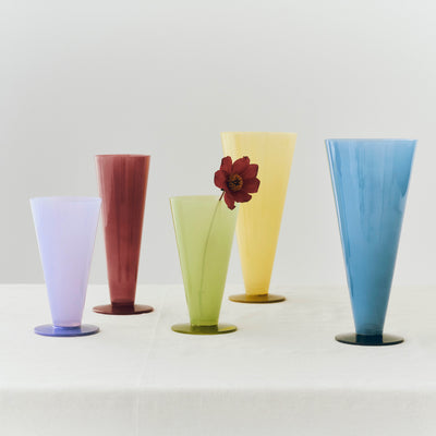Conical Vase - Yellow
