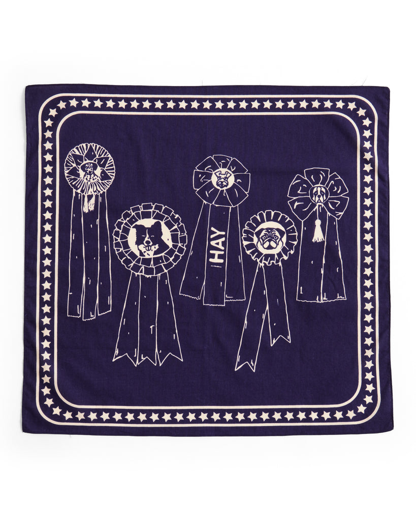Dog Scarf - Navy