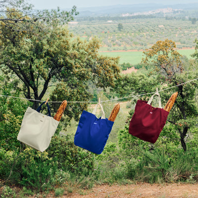 Everyday Tote Bag - Burgundy