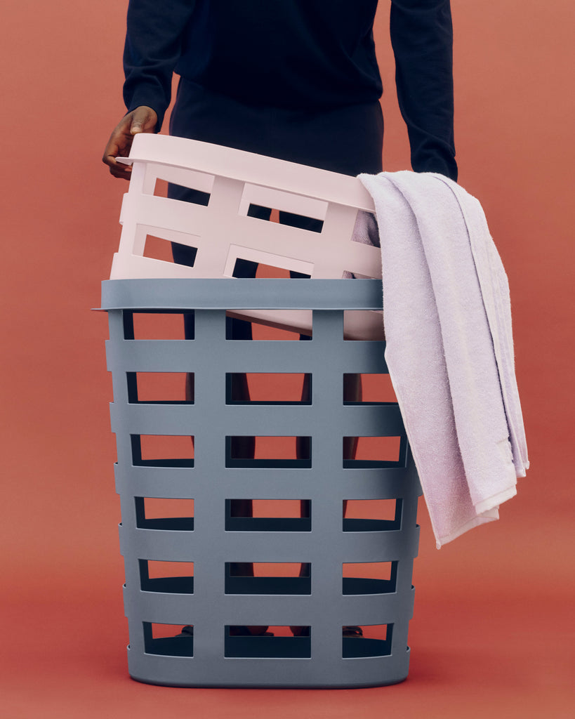 Large Laundry Basket - Blue