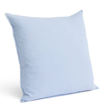 Large Linen Cushion - Light Blue