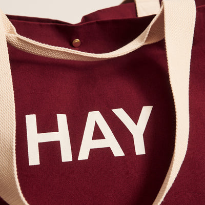 Logo Weekend Bag - Burgundy