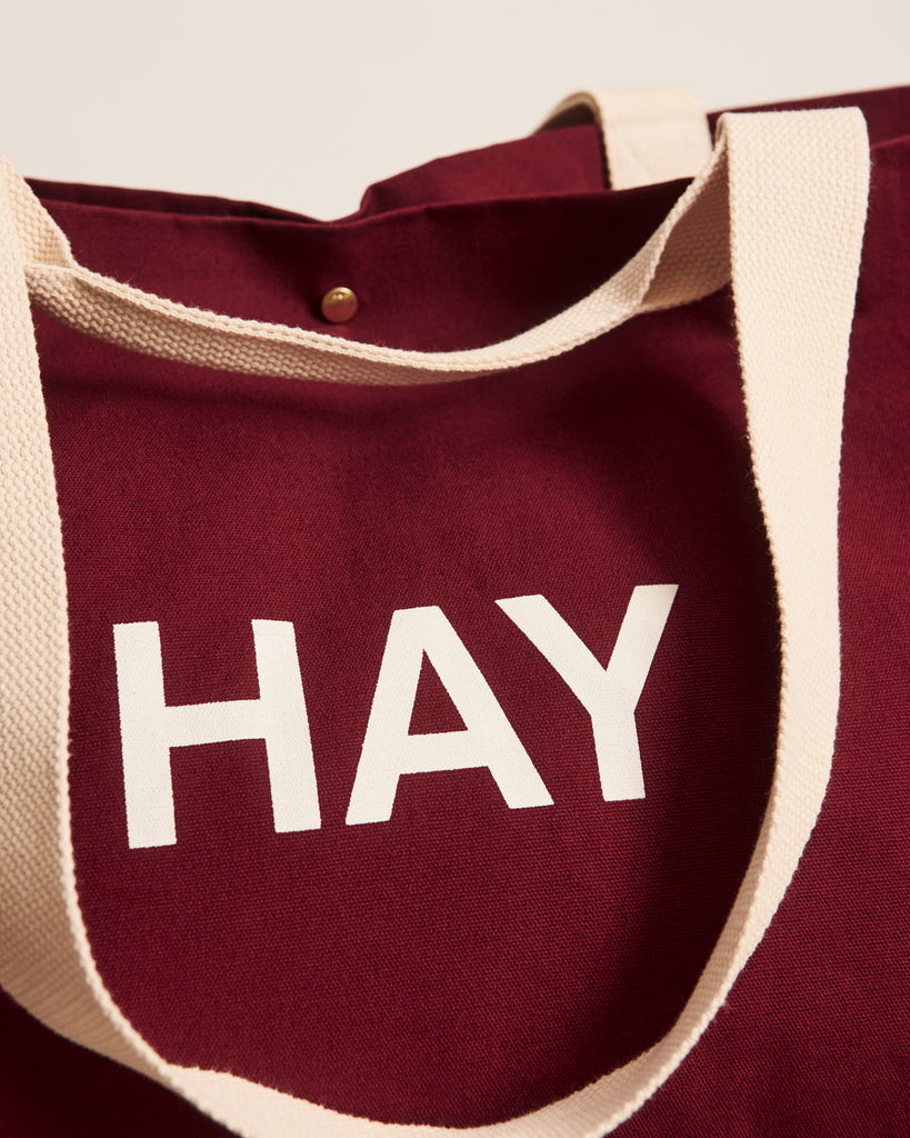 Logo Weekend Bag - Burgundy