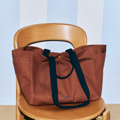 Logo Weekend Bag - Milk Chocolate