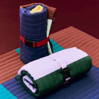 Patchwork Dog Travel Blanket - Multi