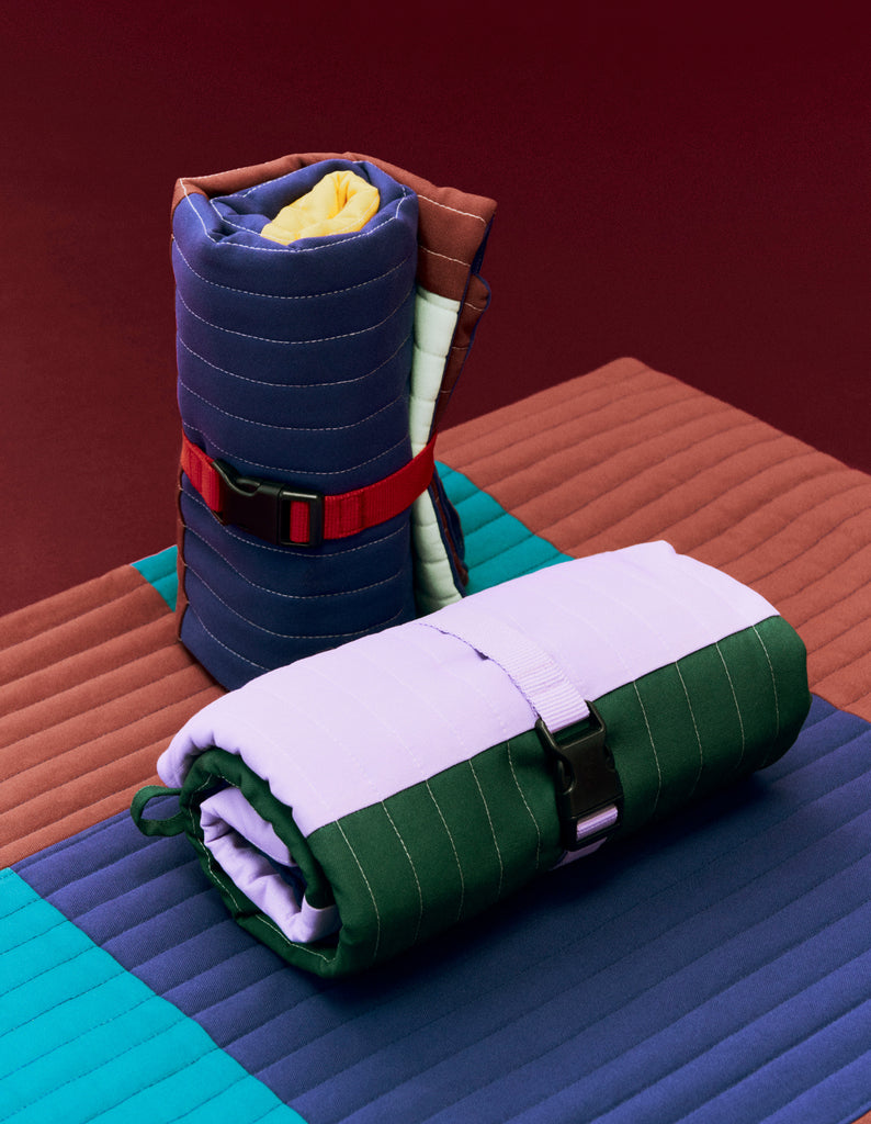 Patchwork Dog Travel Blanket - Multi