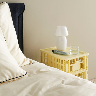 Storage Crate Lids - Light Yellow