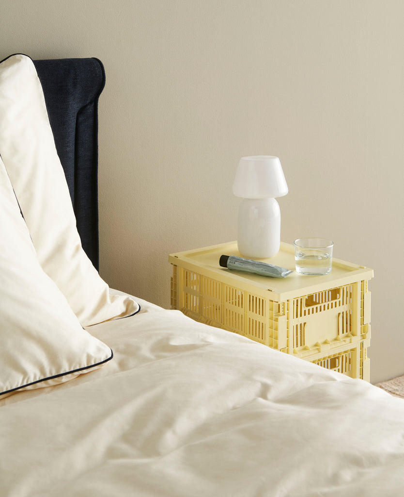 Storage Crate Lids - Light Yellow