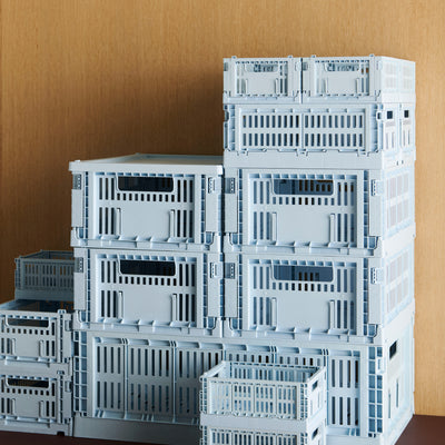 Storage Crate Lids - Soft Blue