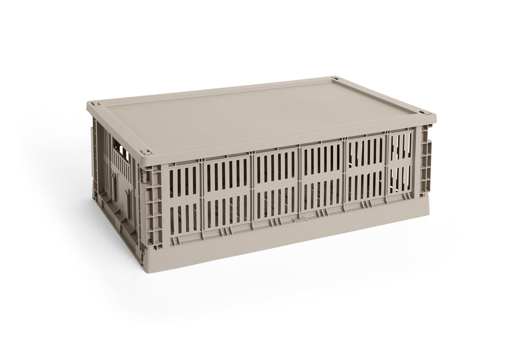 Storage Crate Lids - Warm Grey