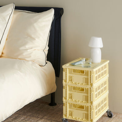 Storage Crate Lids - Light Yellow
