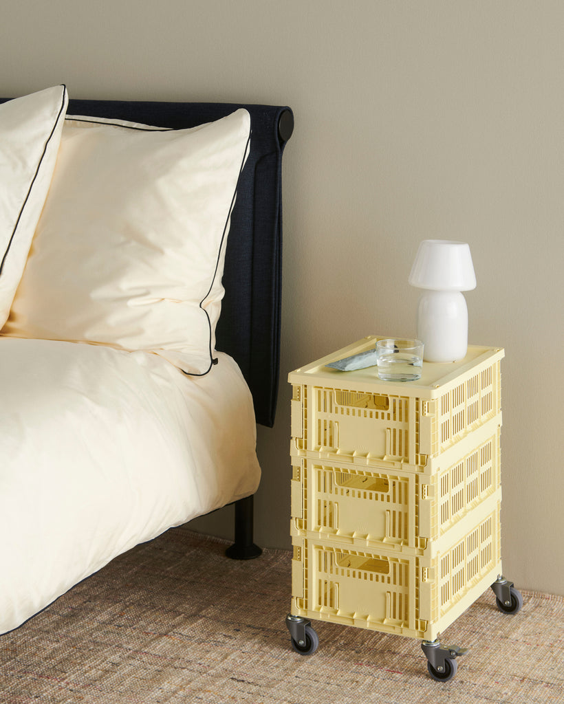 Storage Crates - Light Yellow