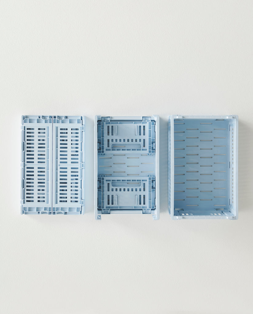 Storage Crates - Soft Blue