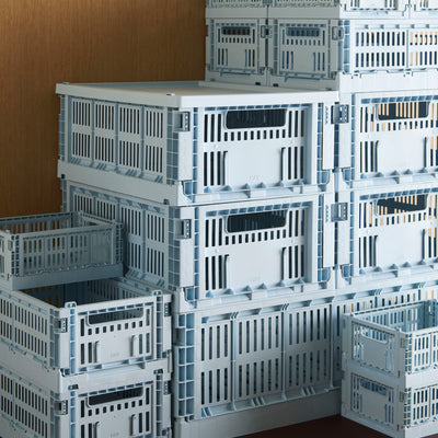Storage Crates - Soft Blue