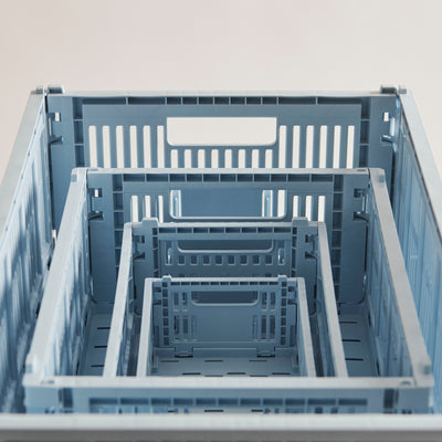 Storage Crates - Soft Blue