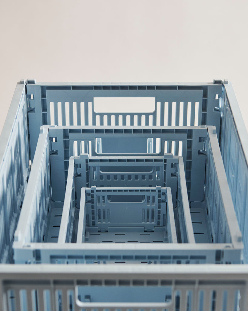 Storage Crates - Soft Blue