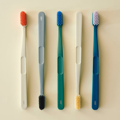 Tann Toothbrush - Yellow & White