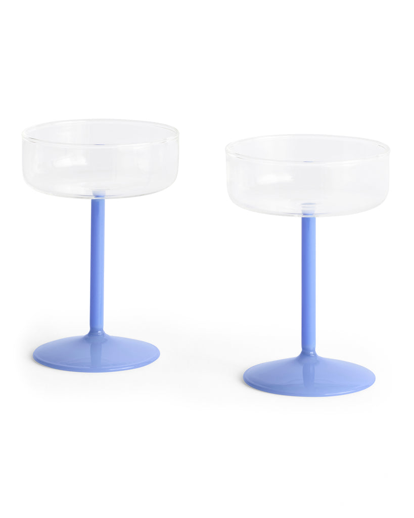 Tint Glass Coupe Set - Blue