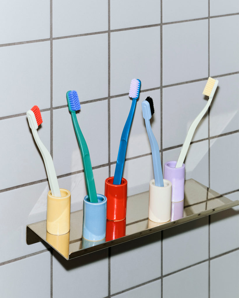 Toothbrush Holder - Light Yellow