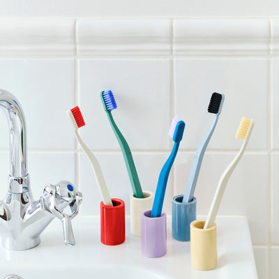 Toothbrush Holder - Light Yellow