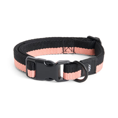 Two Tone Dog Collar - Pink & Black