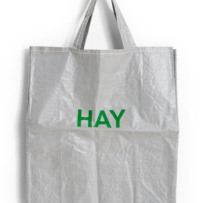 Oversized Candy Tote Bag - Grey