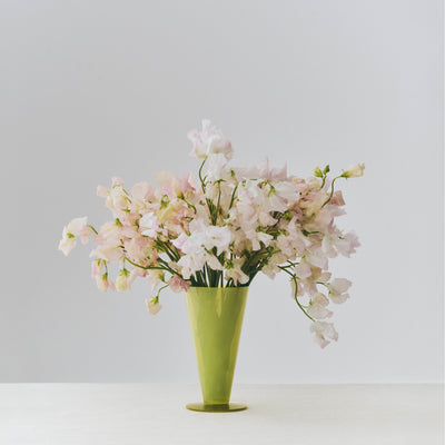 Conical Vase - Green