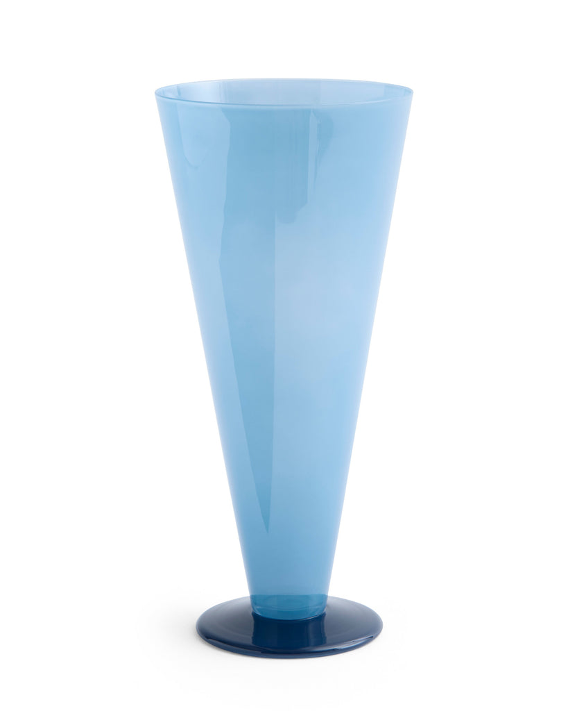 Conical Vase - Petrol Blue