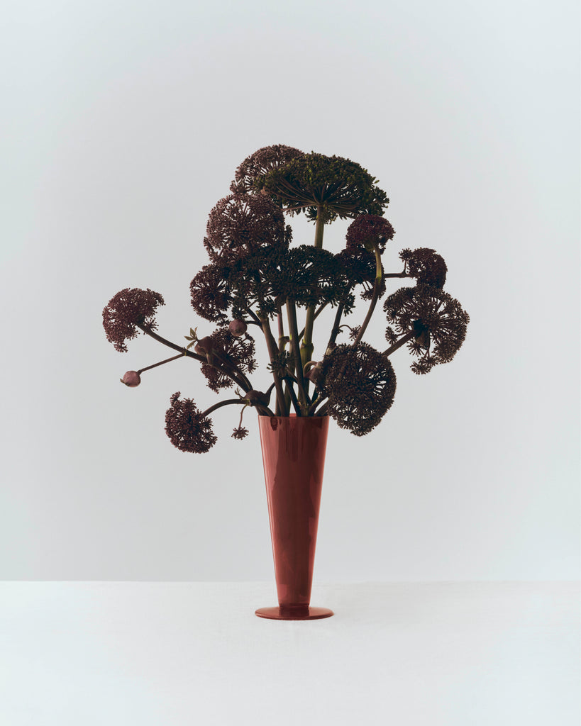 Conical Vase - Rose