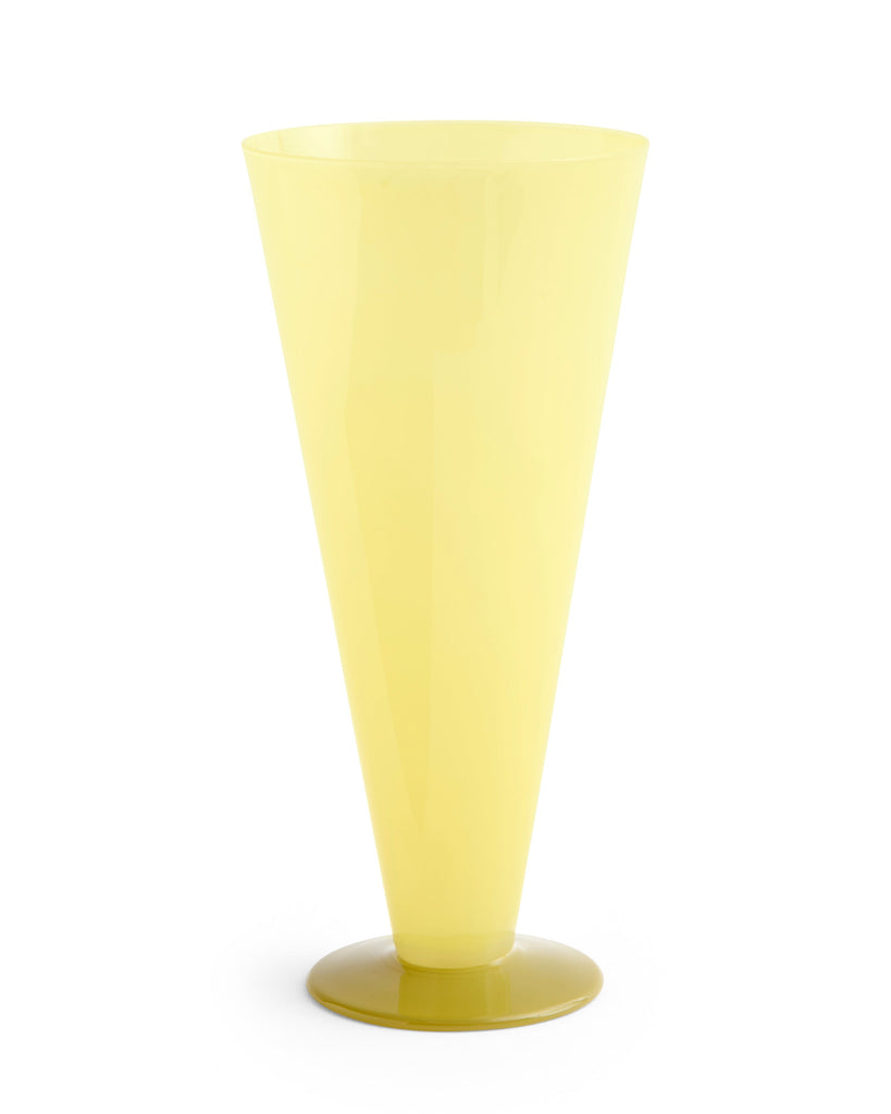 Conical Vase - Yellow