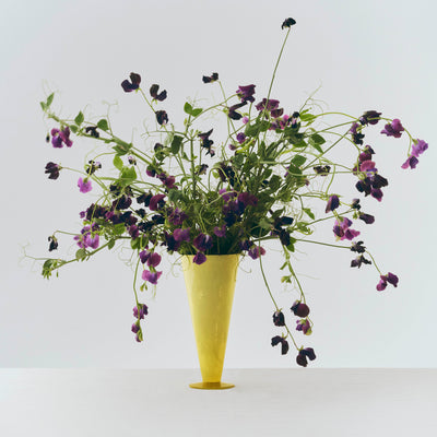 Conical Vase - Yellow