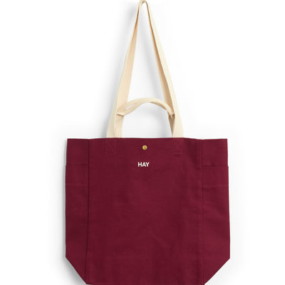 Everyday Tote Bag - Burgundy