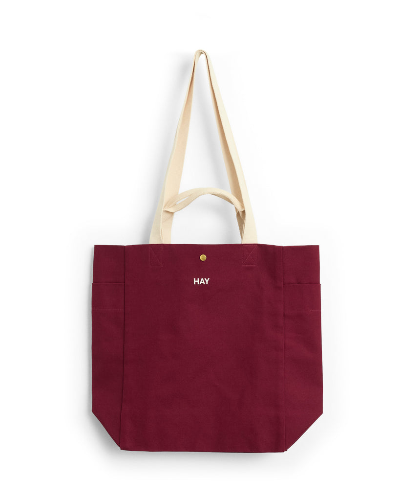 Everyday Tote Bag - Burgundy