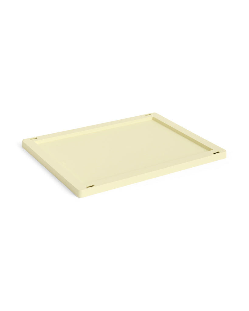 Storage Crate Lids - Light Yellow