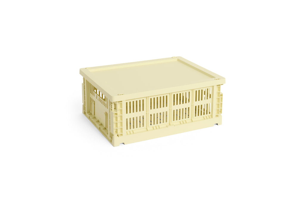 Storage Crate Lids - Light Yellow
