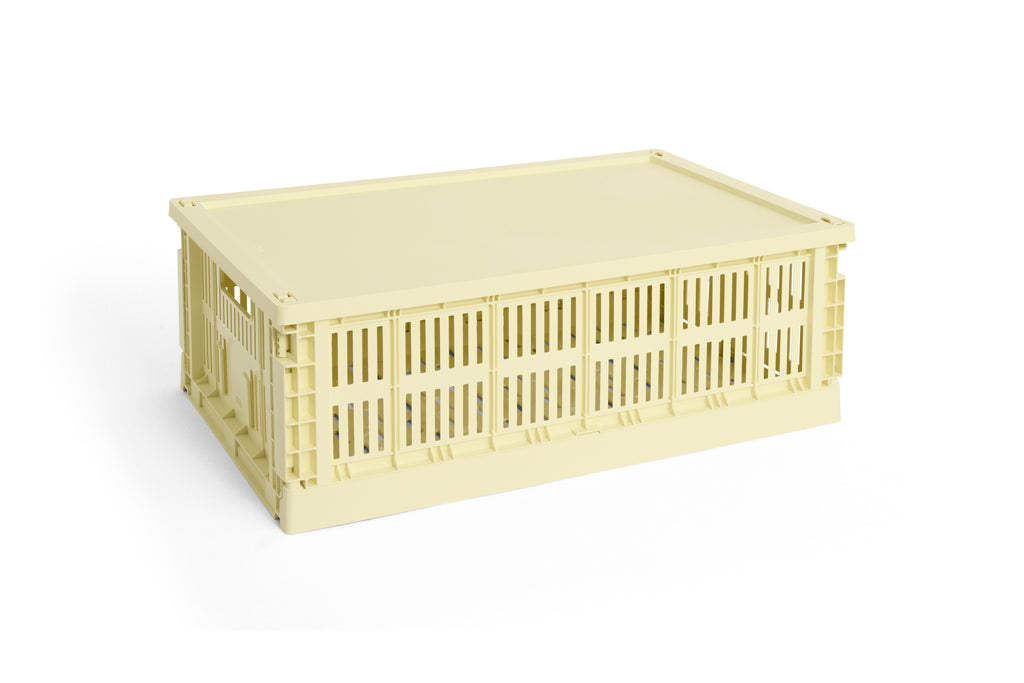 Storage Crate Lids - Light Yellow