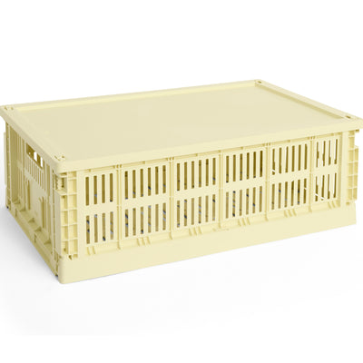 Storage Crate Lids - Light Yellow
