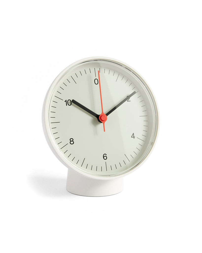 Table Clock - White
