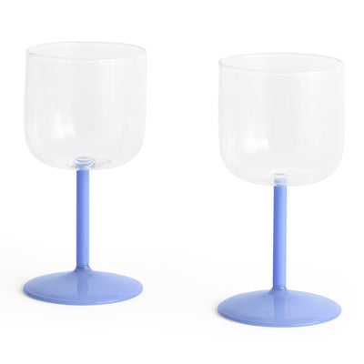Tint Wine Glass Set - Blue